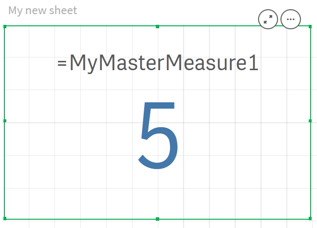 Variable für Master-Kennzahl erstellen.