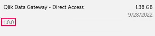 Version of Direct Access gateway