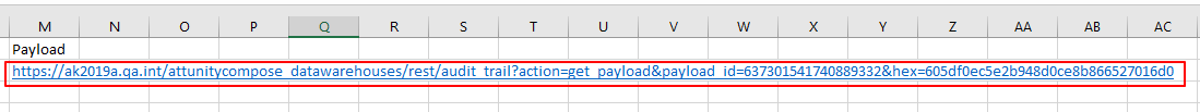 Example payload URL, available in audit record in the cell marked 'Payload'