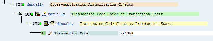 Entering the value in SAP.