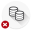 Task stopped due to error (red X) icon