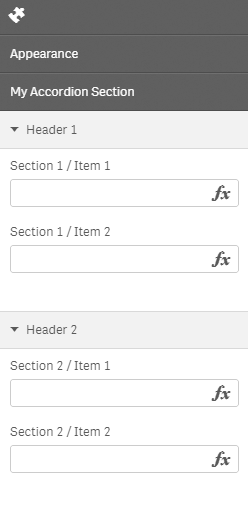 Example section with multiple fields