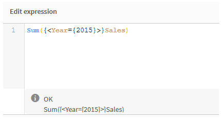 KPIs using set modifiers.