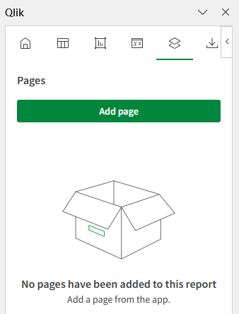'Levels and pages' tab, from which you can add/modify existing pages you have added, or add a new one