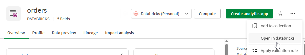 Abrir en Databricks