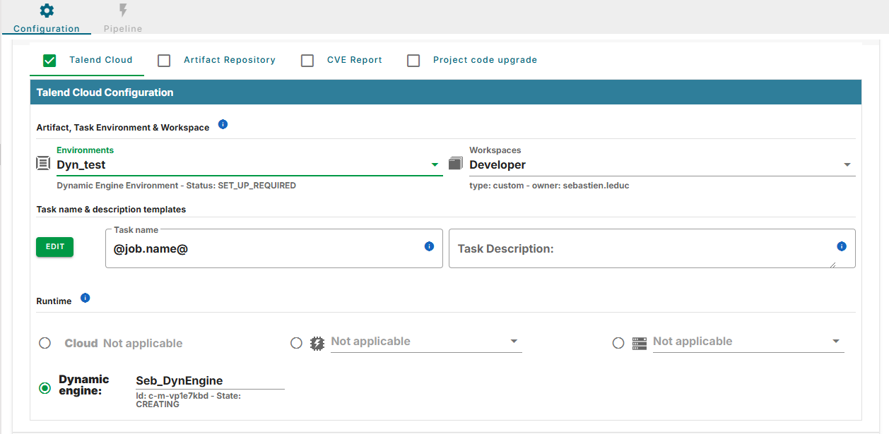 Talend Cloud