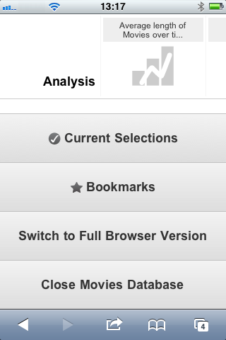 Interfaccia del menu principale