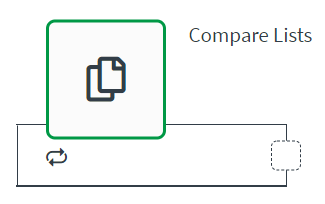 compare lists block