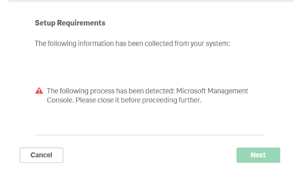 アプリのアップグレードの 2 つの画面