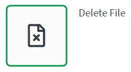 Delete file block
