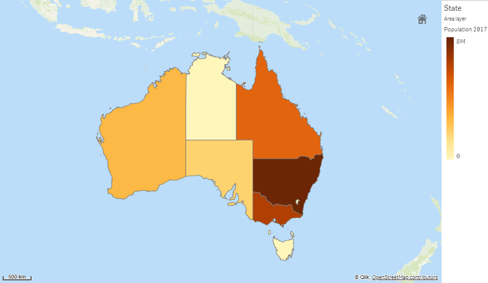 Click to view full size Map with area layer.