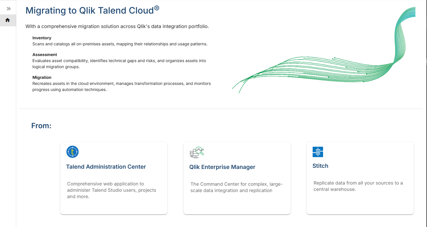 Página de aterrissagem unificada.