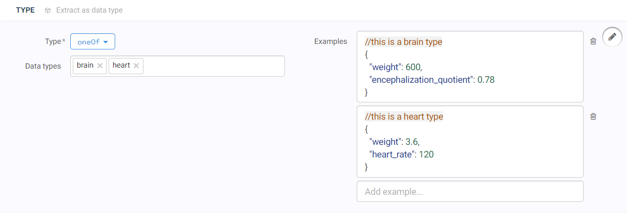 Example of a polymorphism.