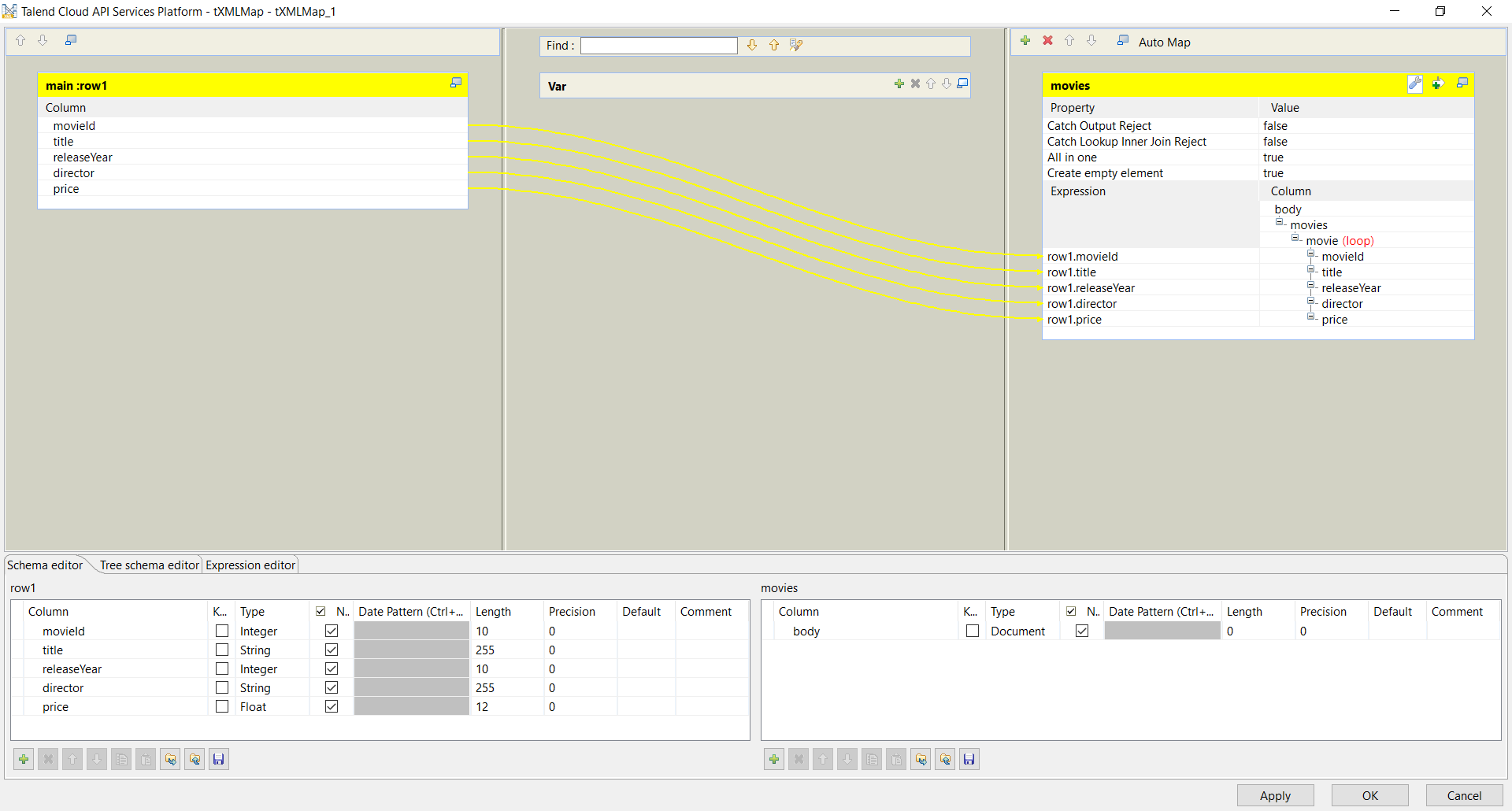 Mapping in the Map Editor.