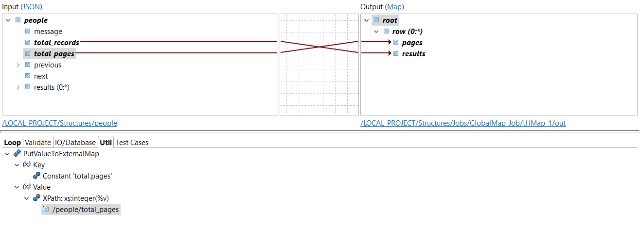 Placement of total_pages element.