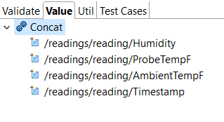 Values for Concat function.
