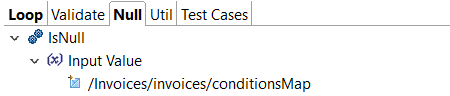 Null tab.