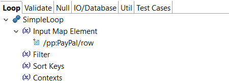 Loop tab.