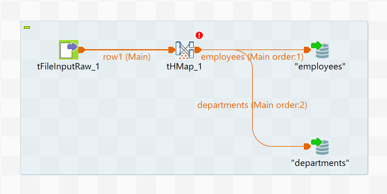 Components connection.