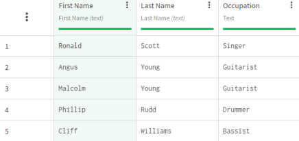 Dataset containing customer information.