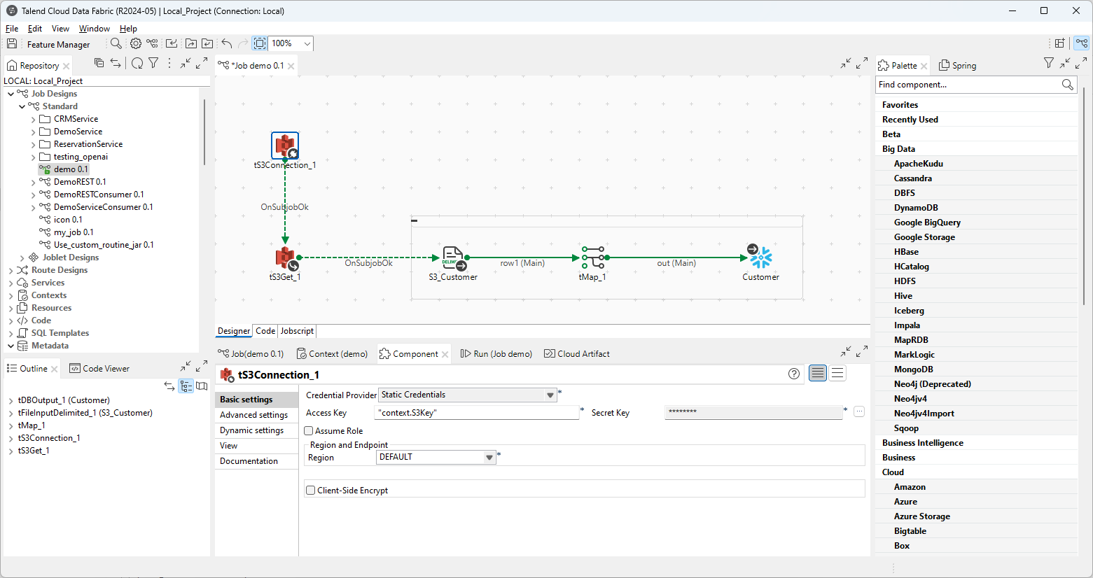 Shared Features | Talend Release Notes Help