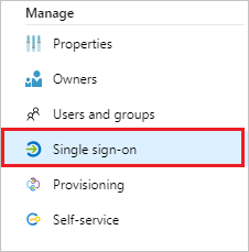 Single sign-on option.