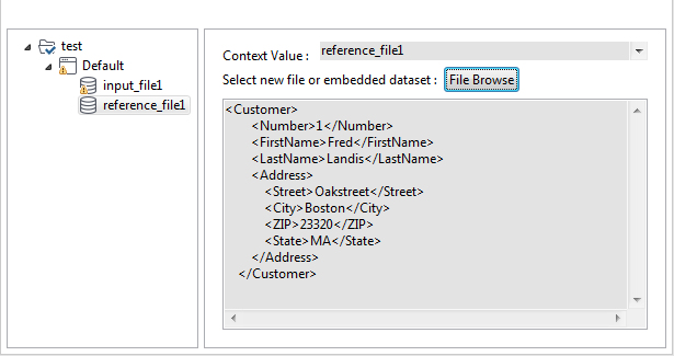 Test cases view.