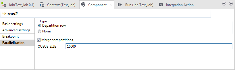 Parallelization view.