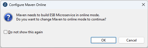 Configure Maven Online.