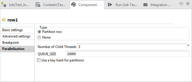 Parallelization view.