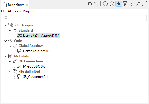 Repository favorites.