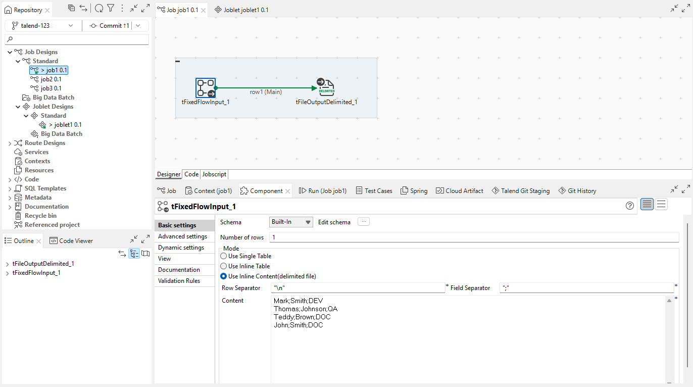 Pushing the changes to the remote repository.
