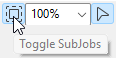 Toggle subJobs icon.