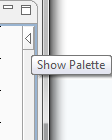 Bouton Show palette (Afficher la Palette).