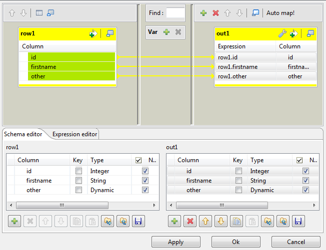 Map Editor (Éditeur de mapping).