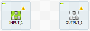 Composants INPUT (Entrée) et OUTPUT (Sortie).