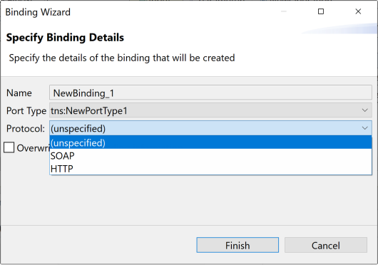 Binding Wizard (Assistant Binding).