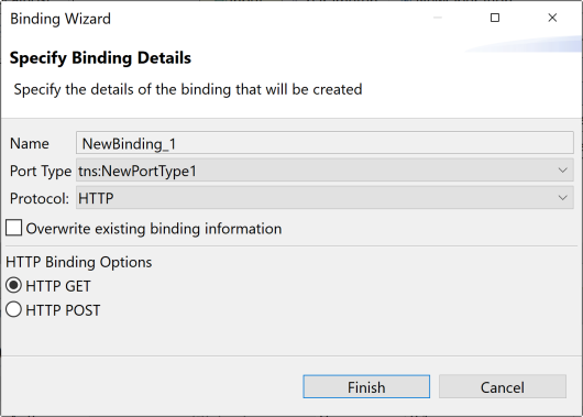 Binding Wizard (Assistant Binding).