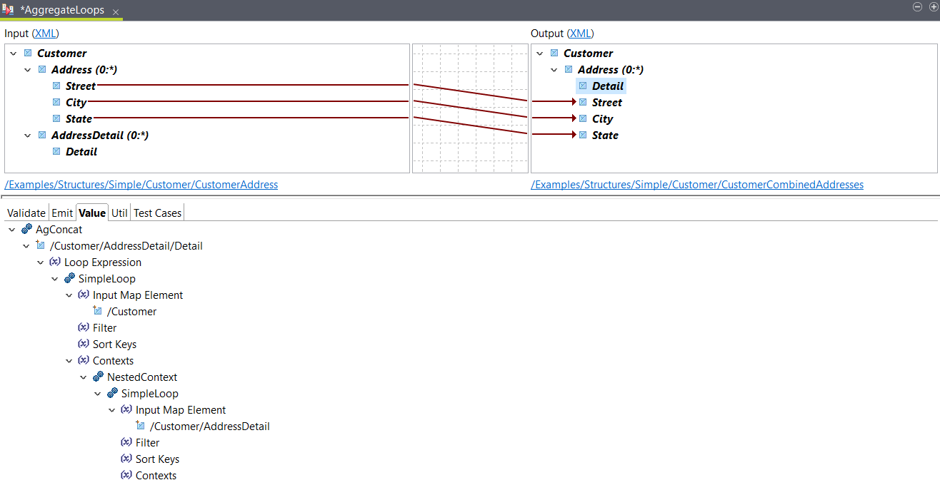 AgConcatループ式の作成。