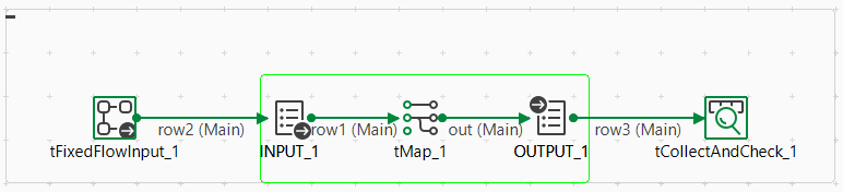Spark Test Skeletonを表すSparkジョブ。