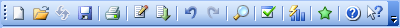 The Standard Toolbar.